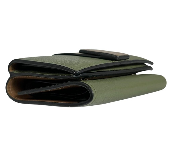 極美 ロエベ トライフォールドウォレット 三つ折り アナグラム バイ